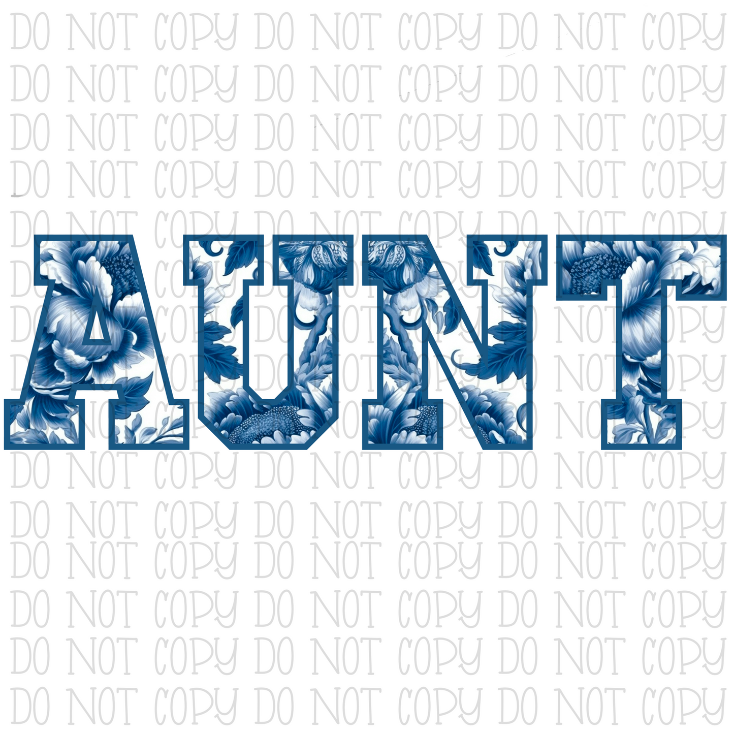 Aunt - Chinoiserie Print #1