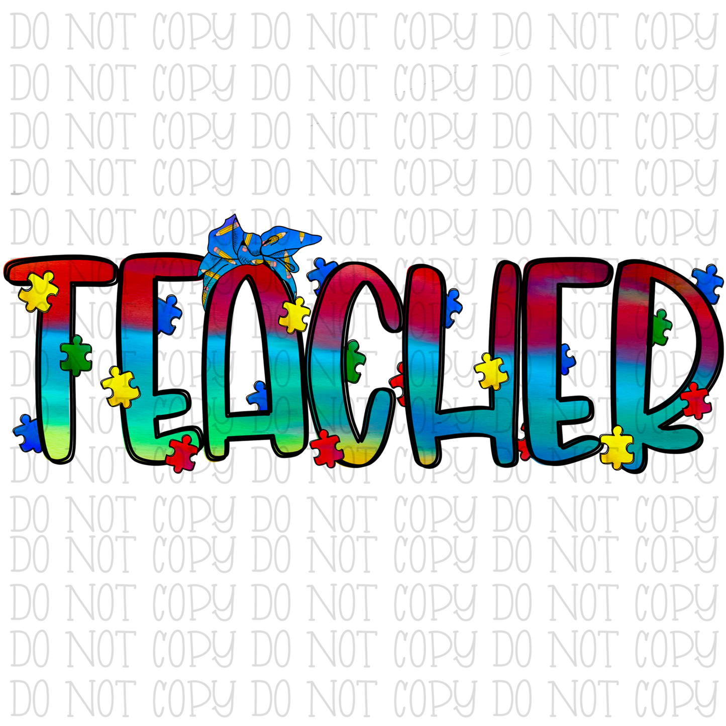 Teacher - Autism Awareness
