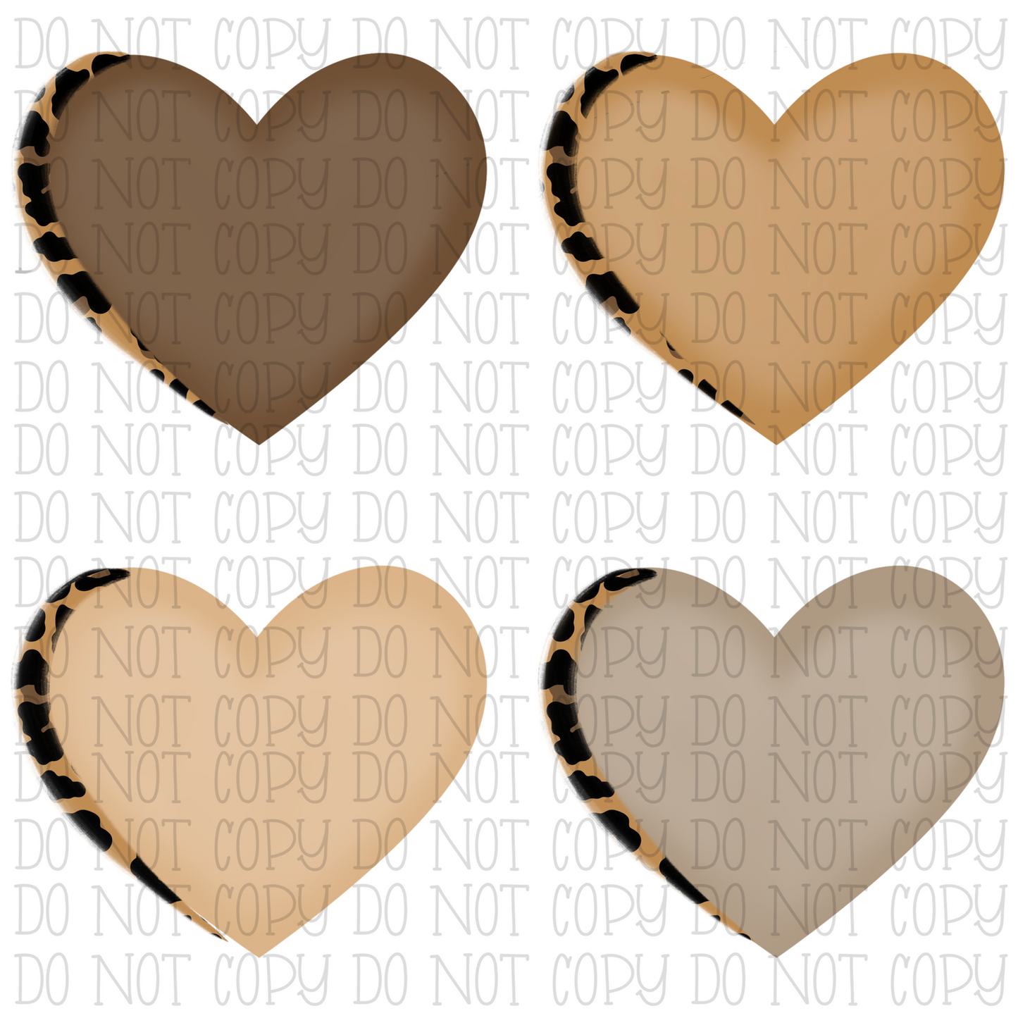 This Nana Wears Her Heart on Her Sleeve - Leopard