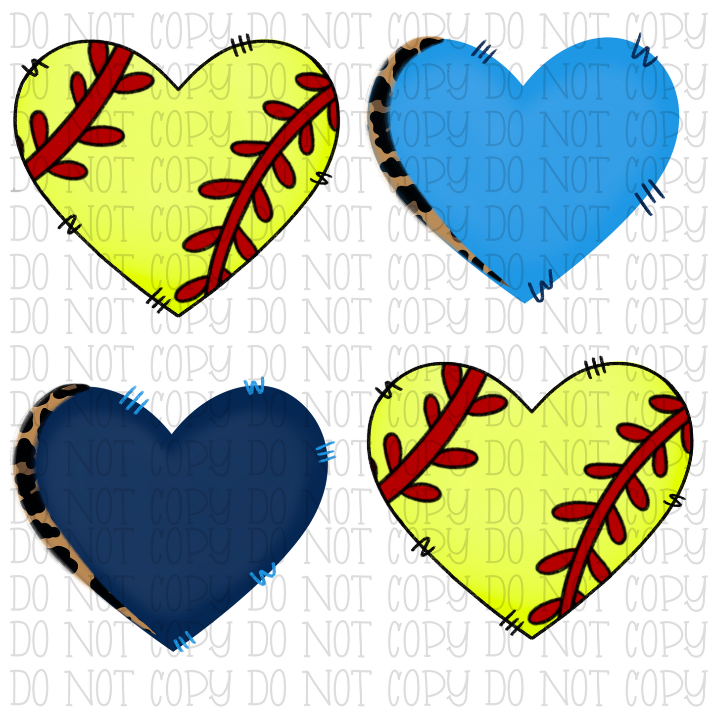 This Mamaw Wears Her Heart on Her Sleeve - Softball