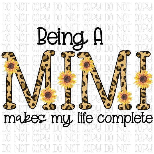 Being a Mimi Makes My Life Complete