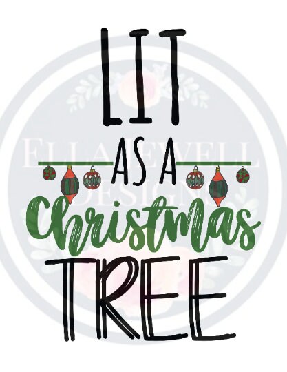 Lit as a Christmas Tree