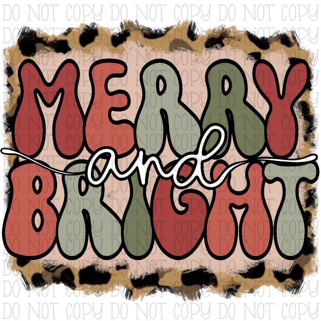 Merry and Bright - Retro Christmas