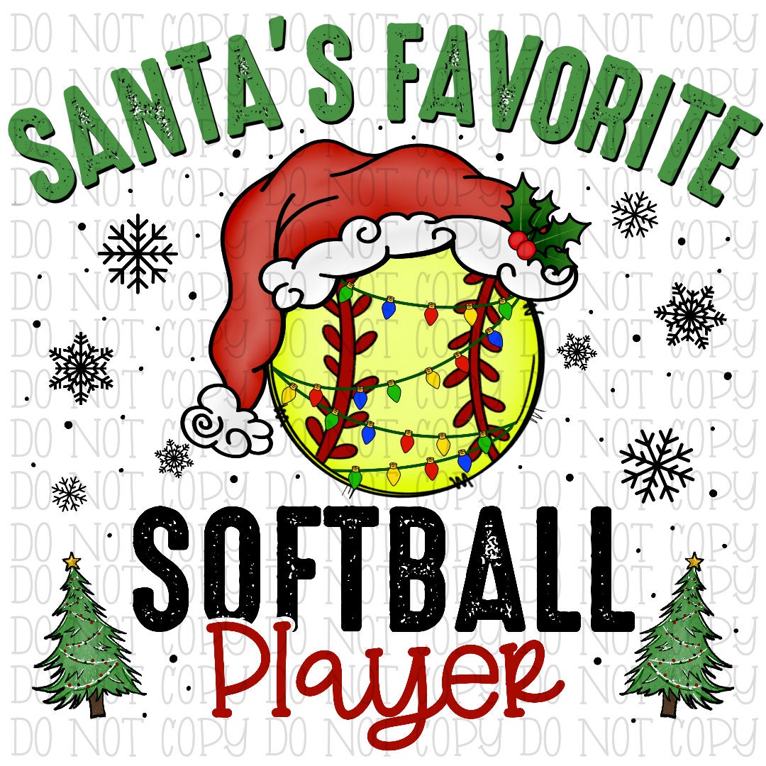 Santa's Favorite Softball Player