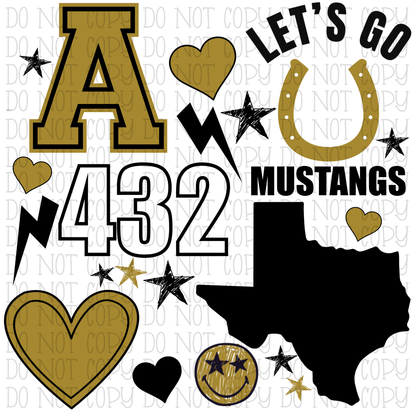 Andrews Mustangs - Texas - 432