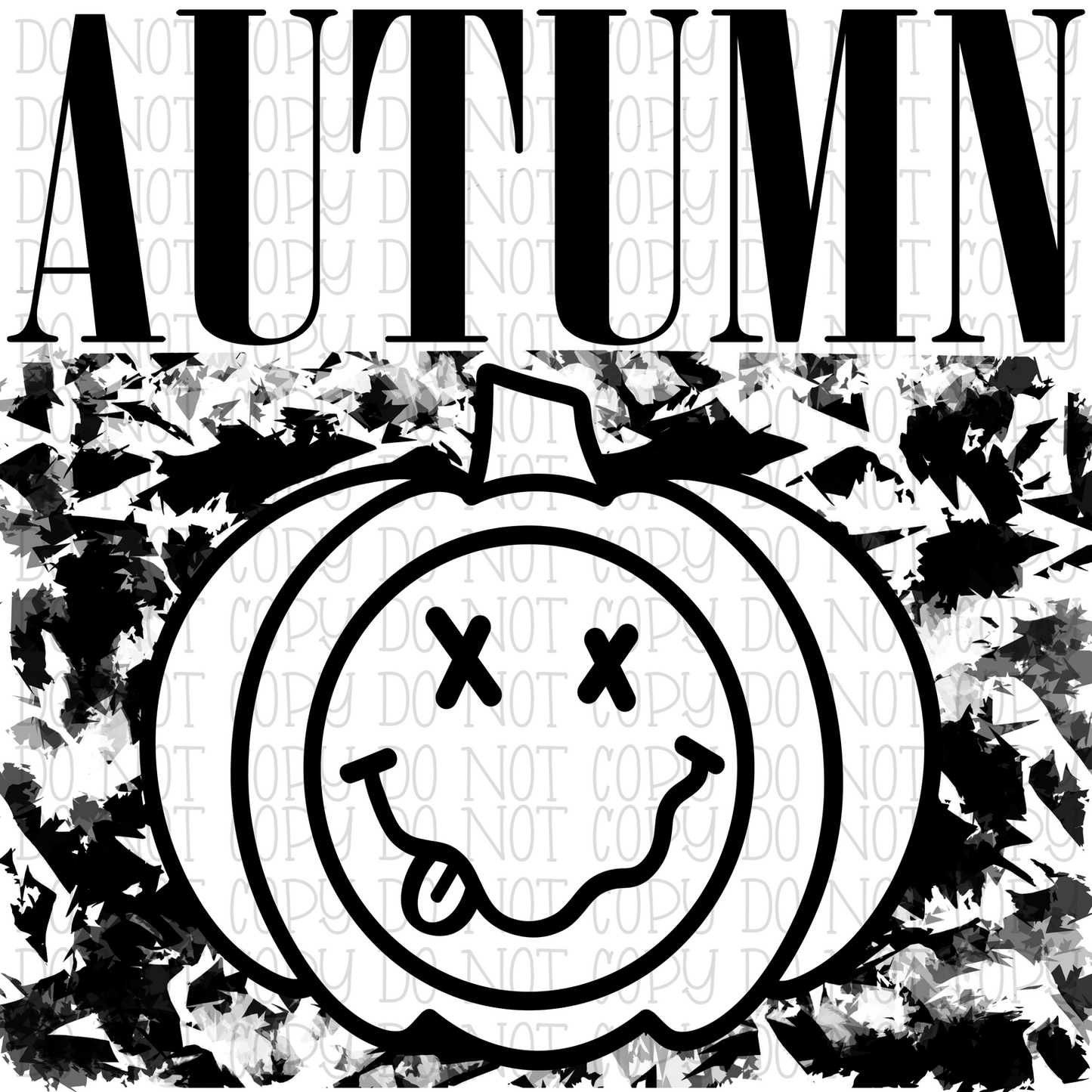 Autumn Fall - Nirvana - 1 Sleeve Detail Sheet Included (Black)