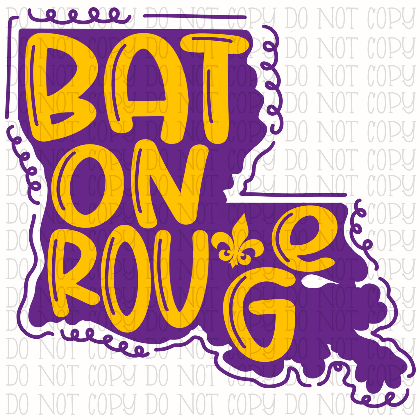 Baton Rouge - Louisiana - LSU Colors