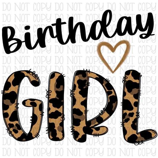 Birthday Girl - Leopard