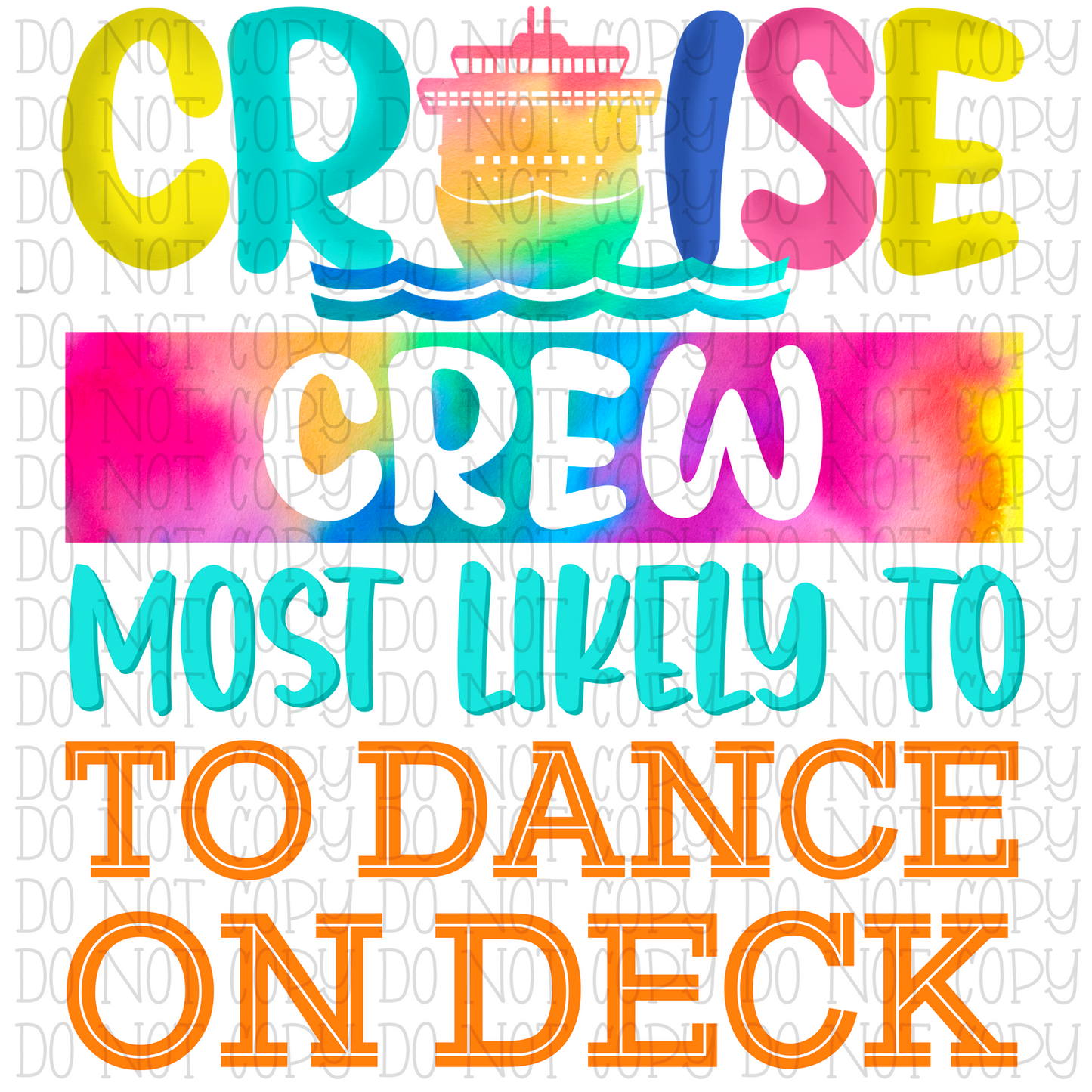 Cruise Crew - Most Likely To Dance on Deck