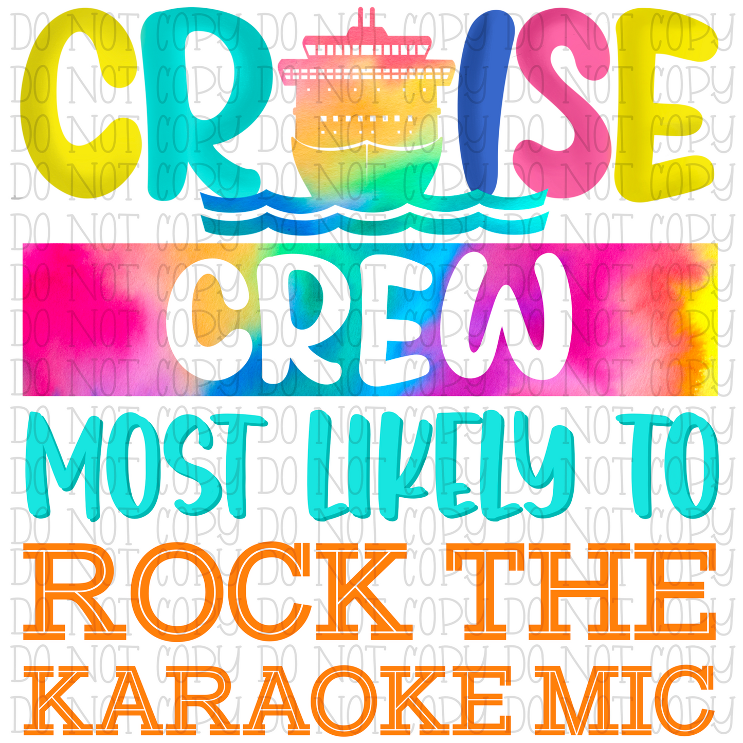 Cruise Crew - Most Likely To Rock the Karaoke Mic