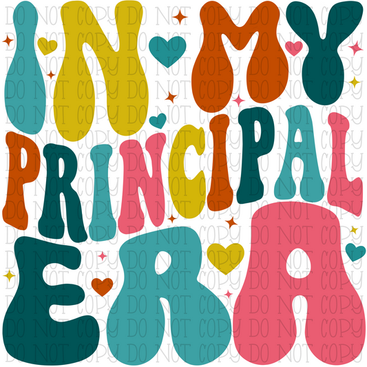 In My Principal Era - Counselor - Retro - Groovy - Teacher - Student - Teaching