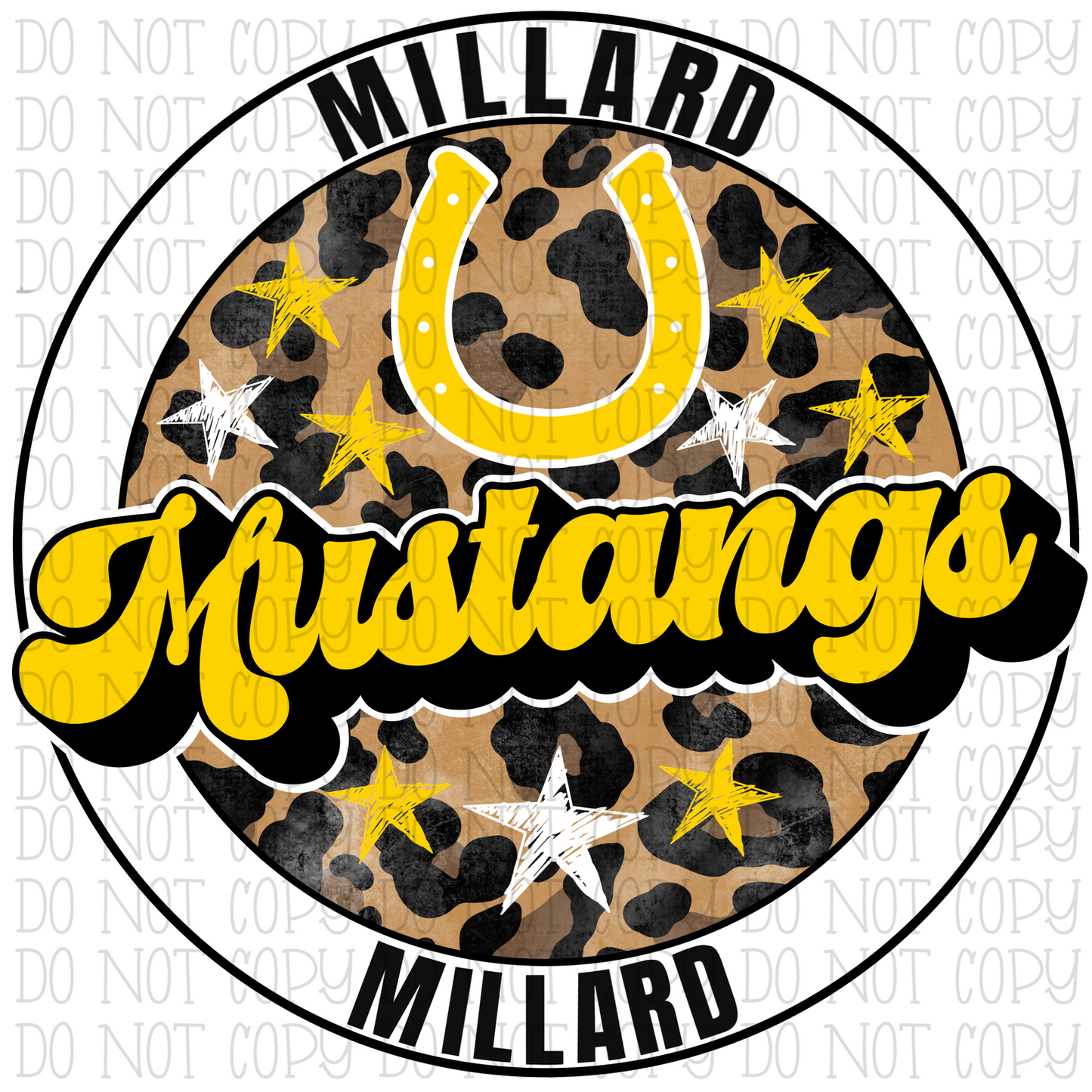 Millard Mustangs - Kentucky - Leopard Circle