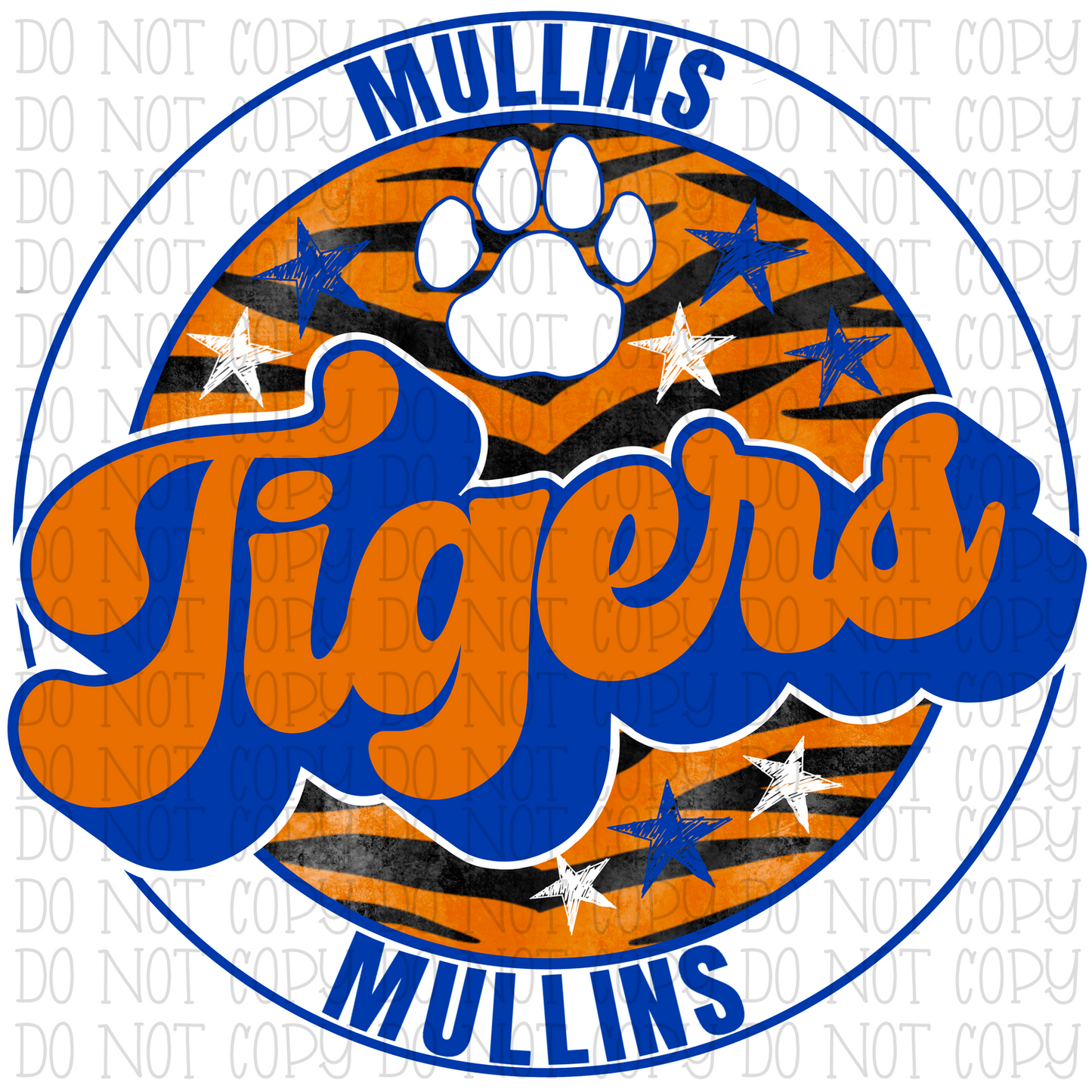 Mullins Tigers Kentucky - Leopard Circle