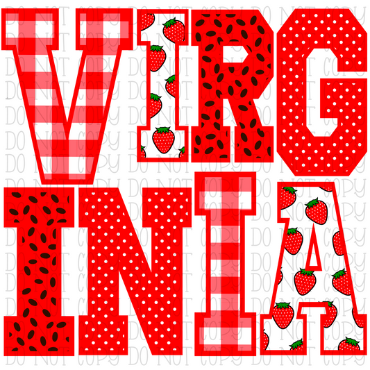 Virginia - Strawberries