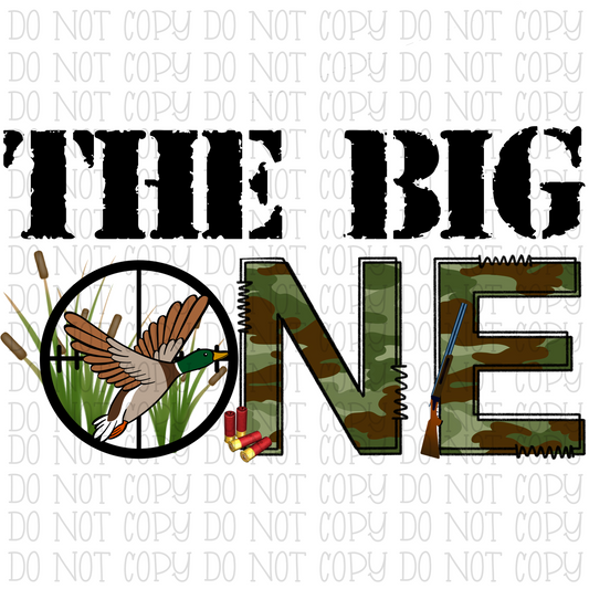 The Big One - Duck Hunting - Green Camo