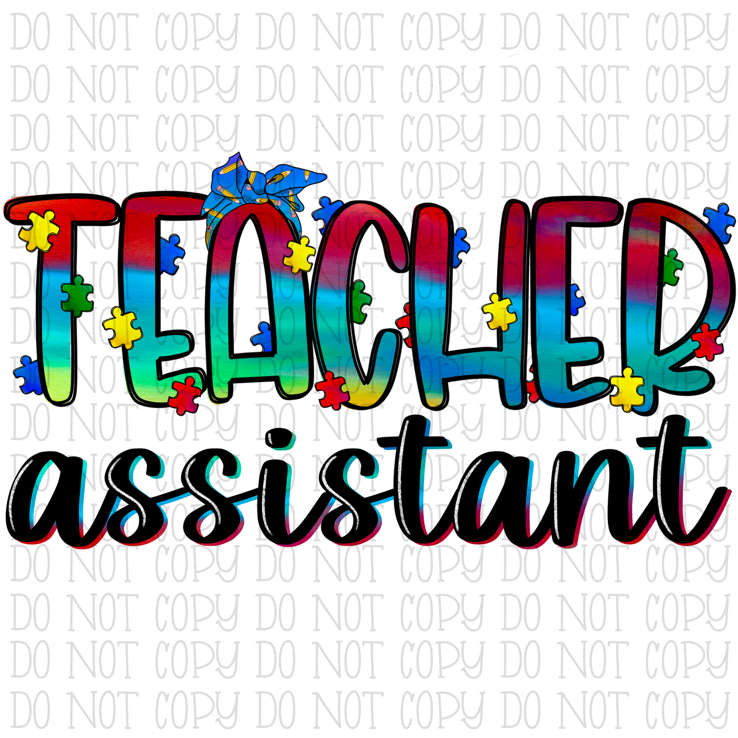 Teacher Assistant - Autism Awareness