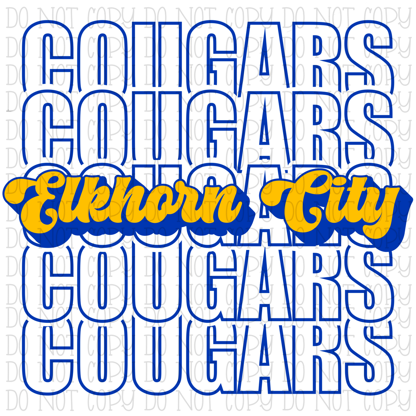 Elkhorn City Cougars - Kentucky - Repeat