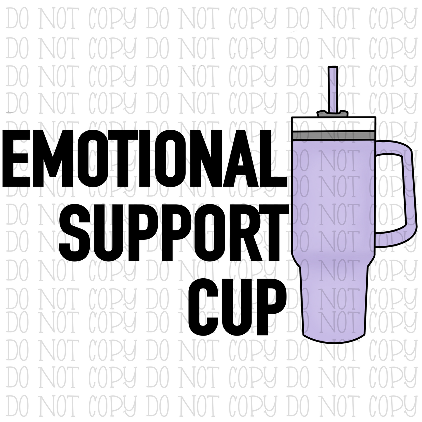 Emotional Support Cup - Stanley - Lavender