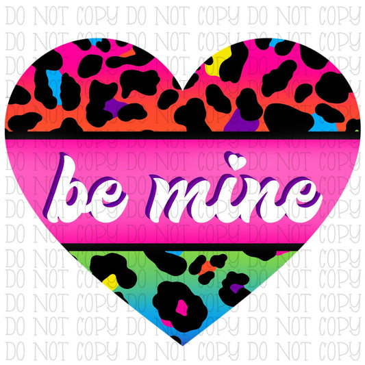 Be Mine Rainbow Leopard