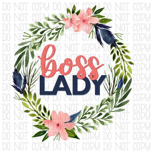 Boss Lady Wreath