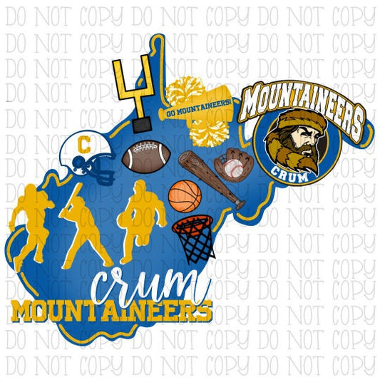 Crum Mountaineers West Virginia