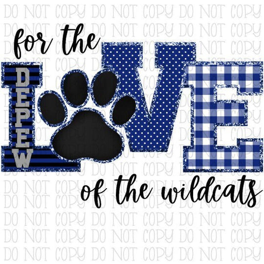 For the Love of the Depew Wildcats