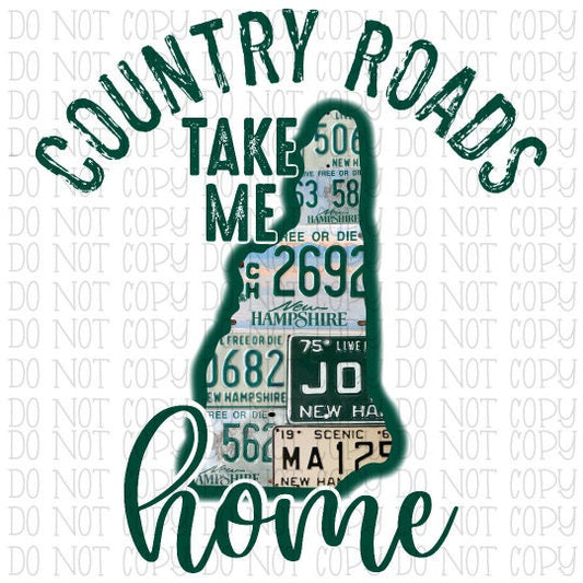 Country Roads Take Me Home New Hampshire