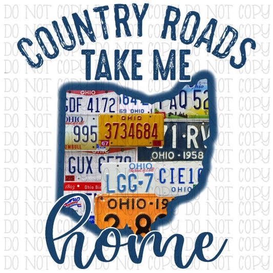 Country Roads Take Me Home Ohio