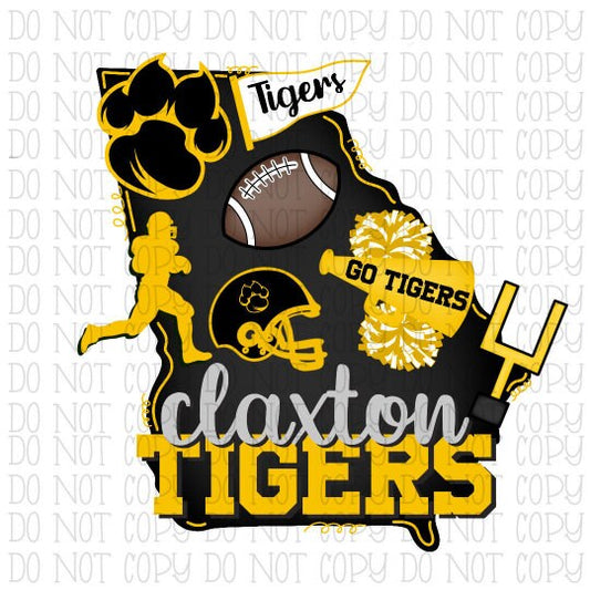 Claxton County Tigers Georgia