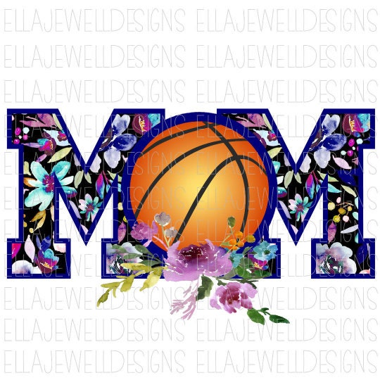 Basketball Mom Floral