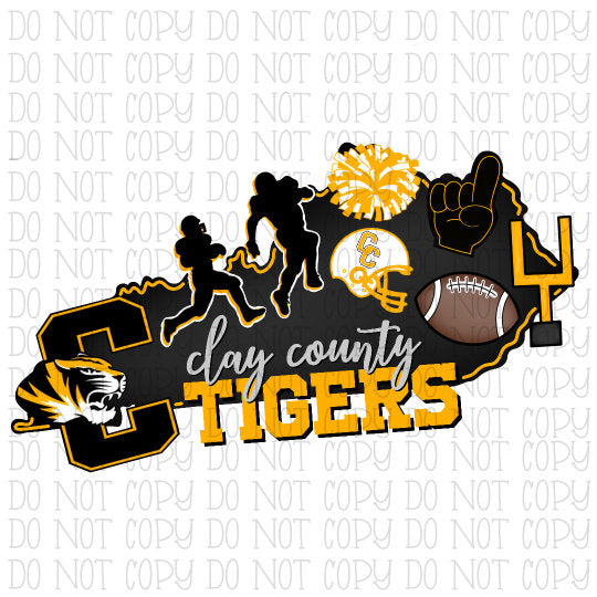 Clay County Tigers Football Kentucky