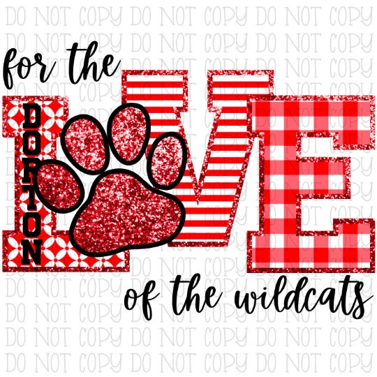 For the Love of the Dorton Wildcats