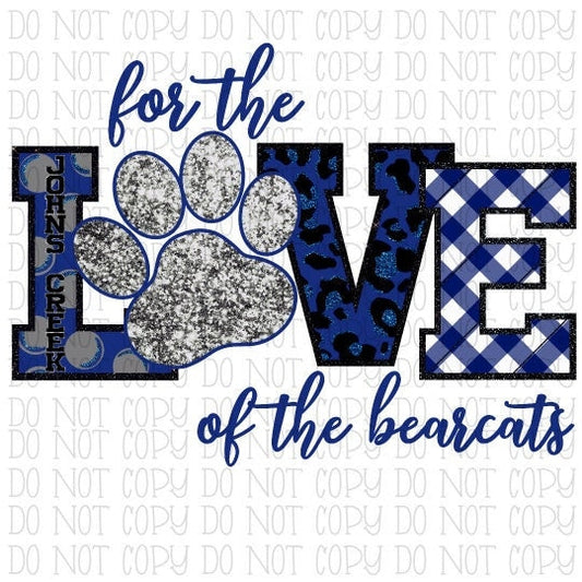 For the Love of the Johns Creek Bearcats Kentucky