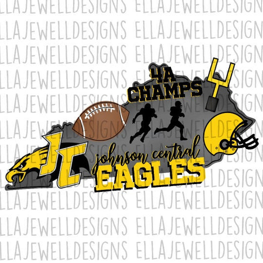 Johnson Central Eagles Kentucky 4A Champs