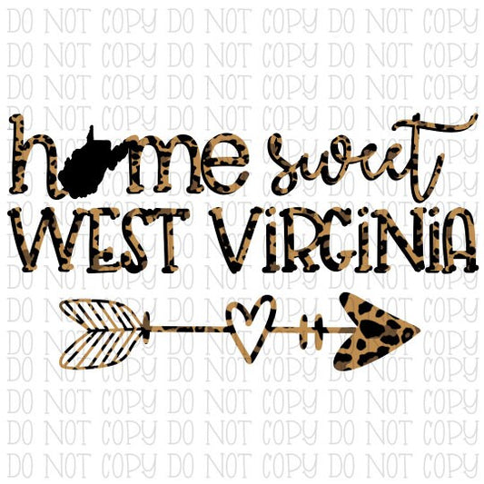 Home Sweet West Virginia - Leopard