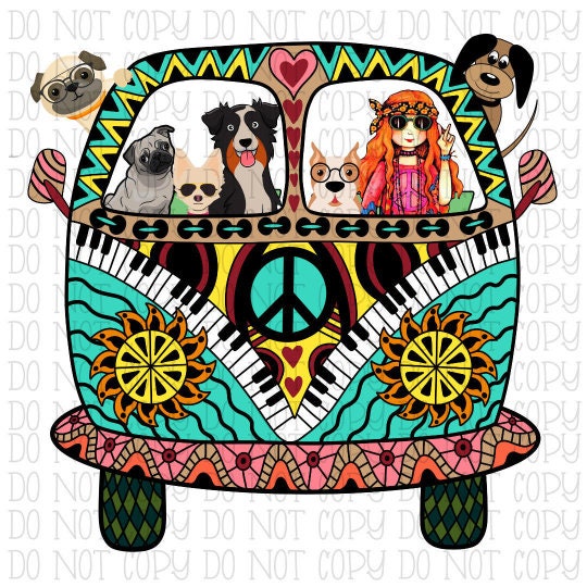 Hippie Van - Dogs - Red Head