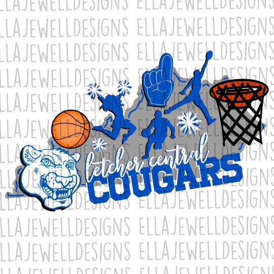 Letcher Central Cougars Kentucky - Basketball