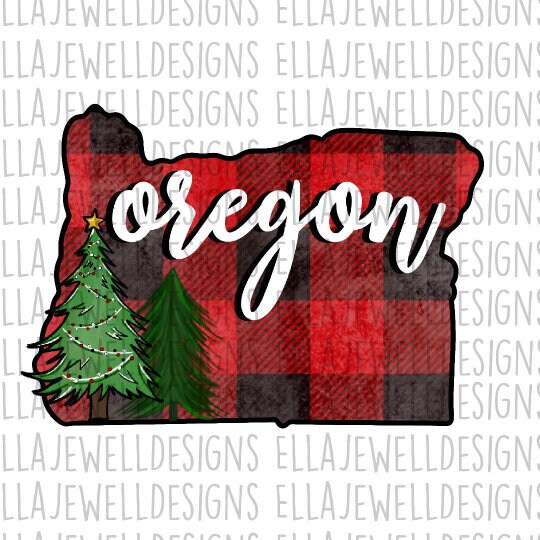 Oregon - Christmas Plaid