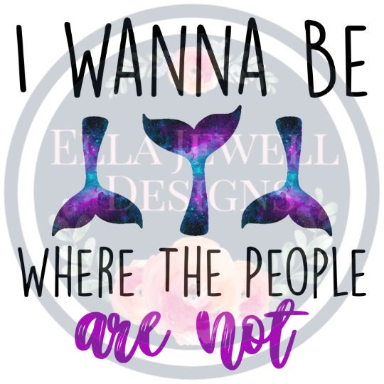 I Wanna Be Where the People Are Not