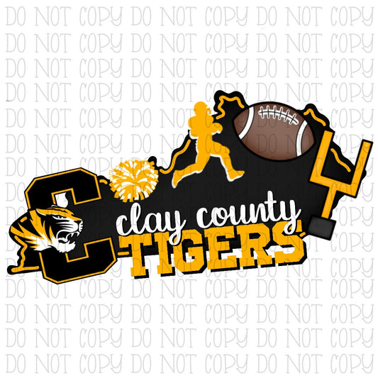 Clay County Tigers Football Kentucky