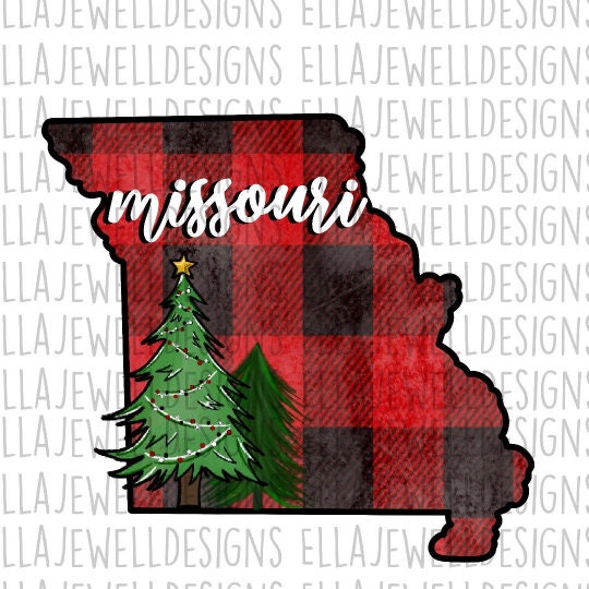 Missouri - Christmas Plaid