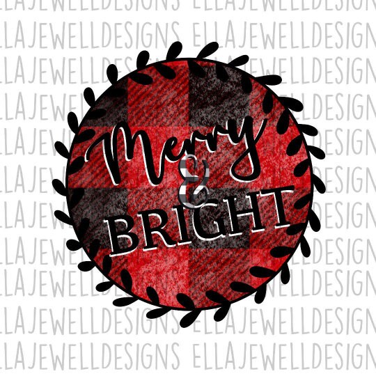 Merry and Bright - Wreath