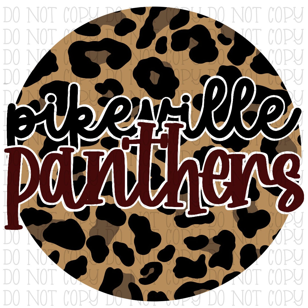 Pikeville Panthers - Kentucky - Leopard Circle