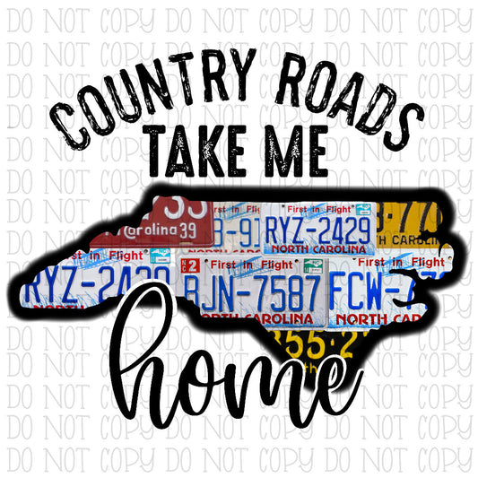 Country Roads Take Me Home North Carolina