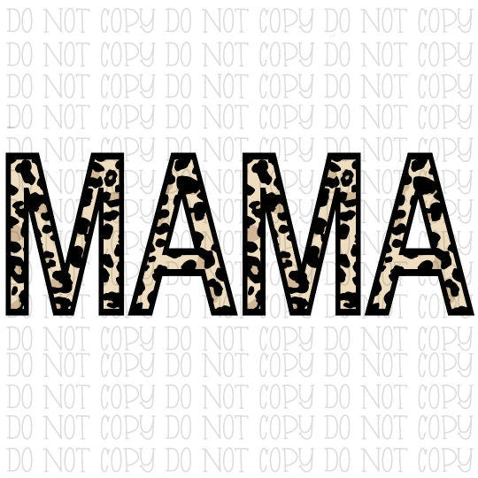 Mama - Leopard