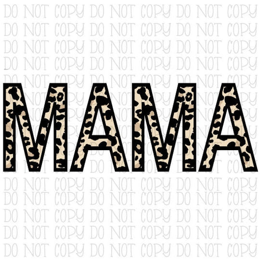 Mama - Leopard