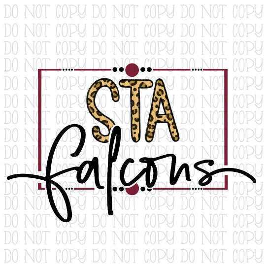 STA Falcons Leopard - Saint Thomas Aquinas Regional Catholic High School