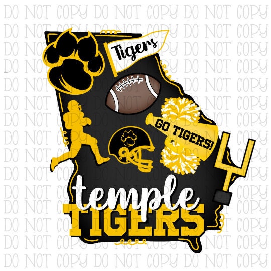 Temple Tigers - Georgia - Football