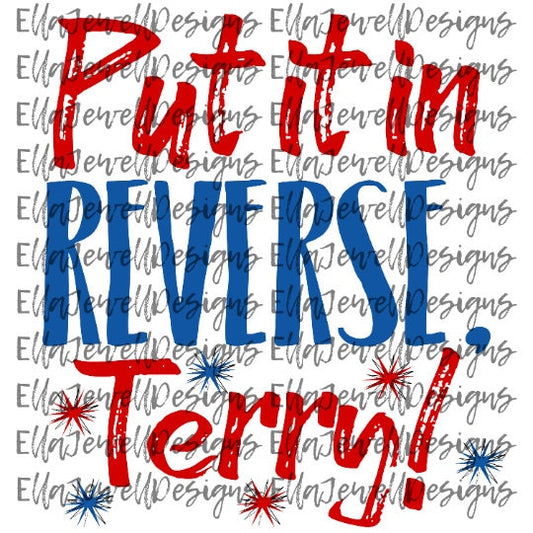 Put it in Reverse Terry - Fireworks