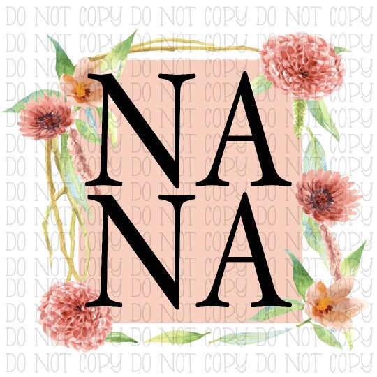 Nana - Floral Wreath